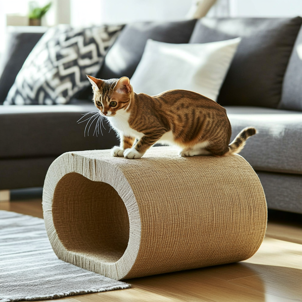 Царапки на мебели – привычное дела у усатых «хулиганов"