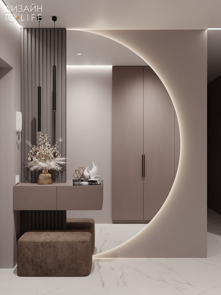 Как выбрать зеркало для современной прихожей