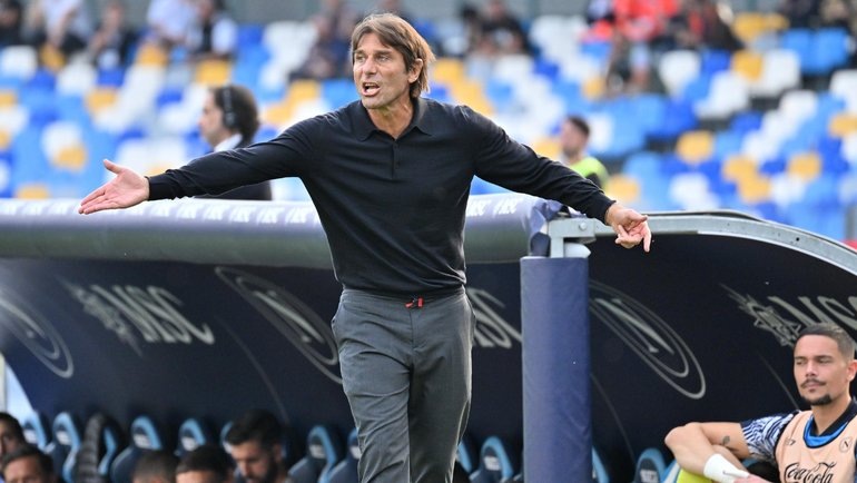    Главный тренер «Наполи» Антонио Конте. Global Look Press