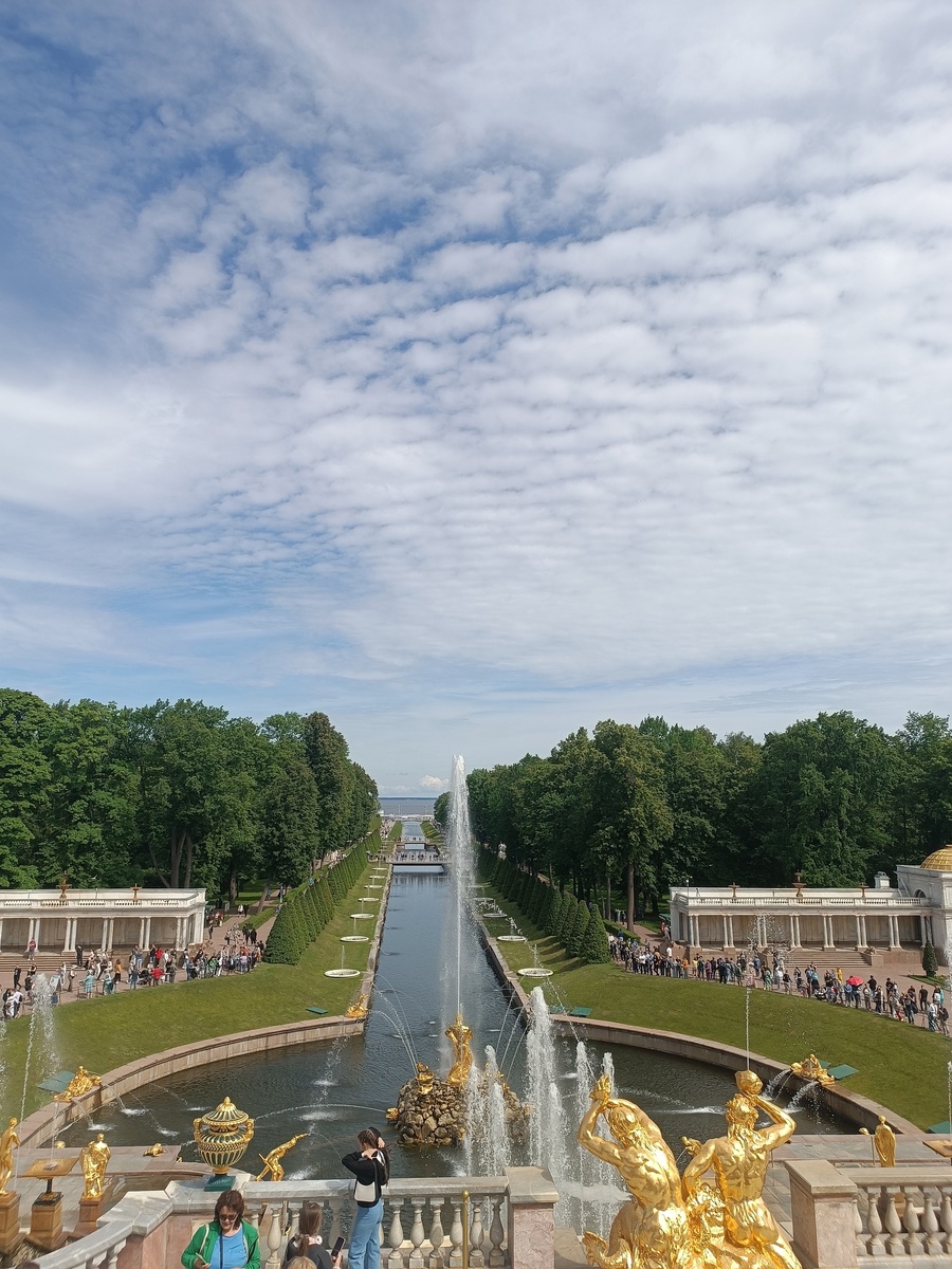 Фото атвора. Петергоф