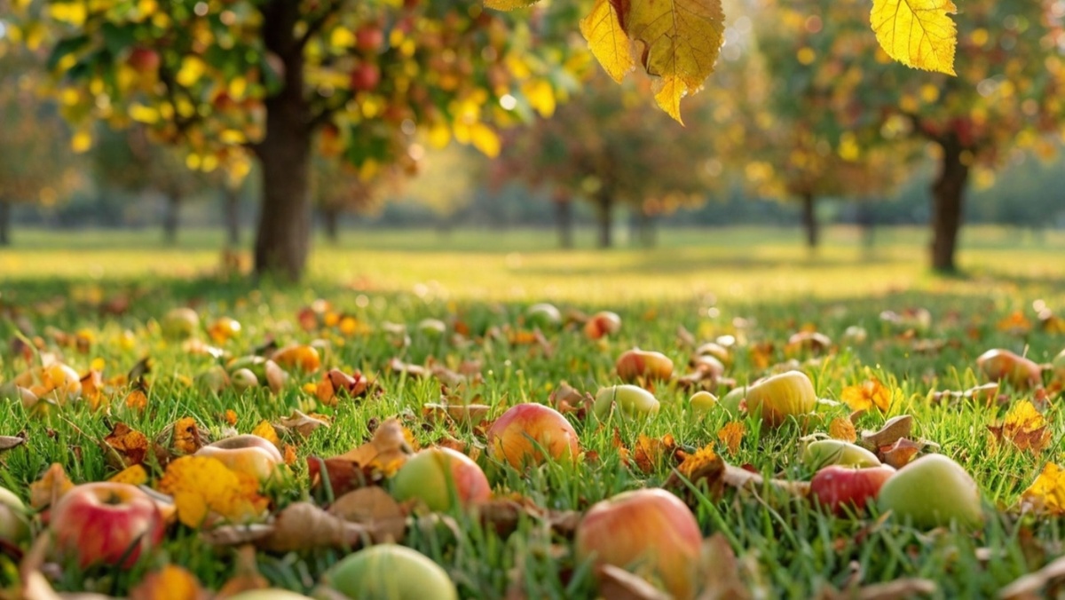 Сад.Яблоки. Нейросеть