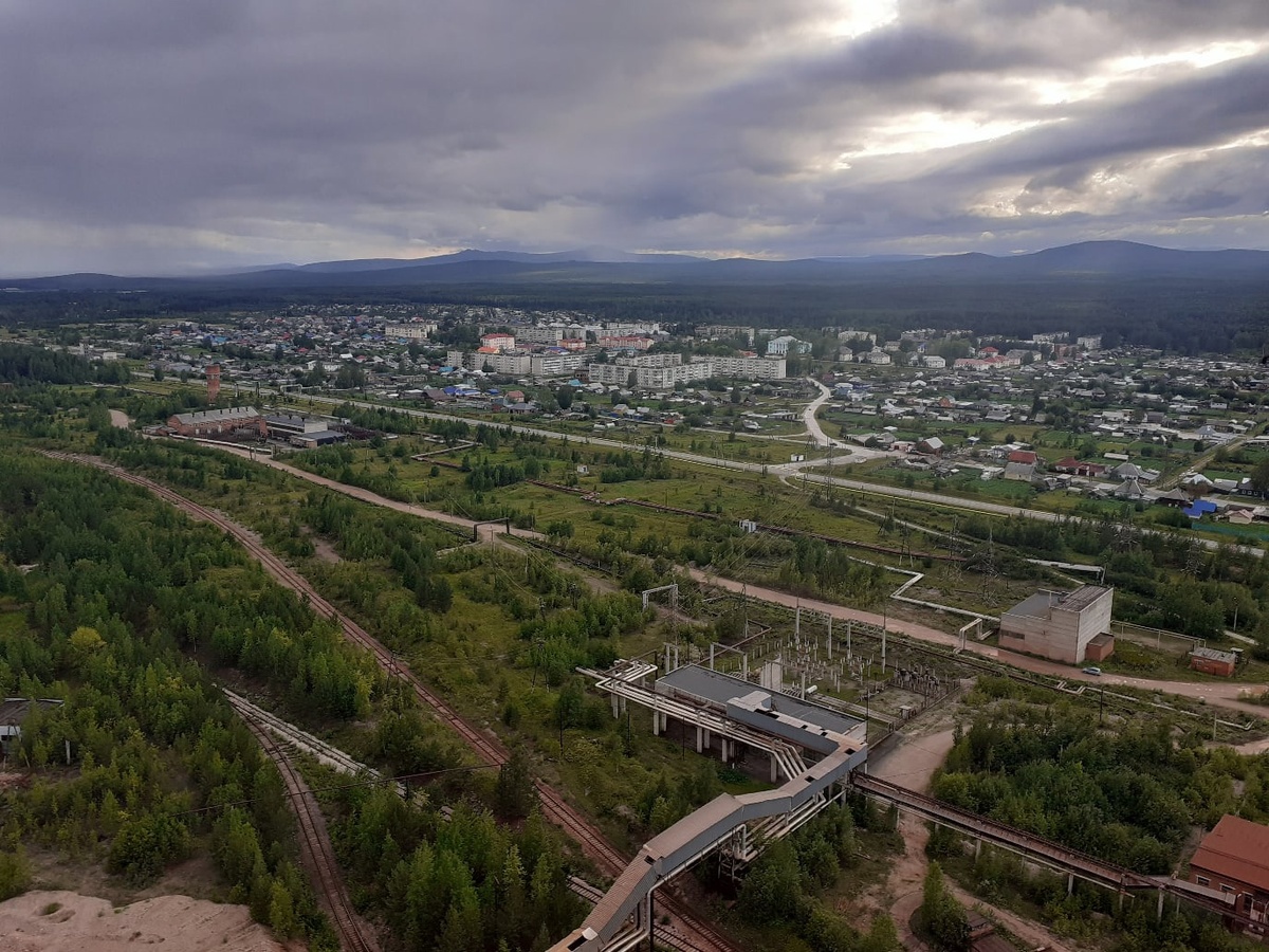 фото сделанное с высоты 73 метра.
