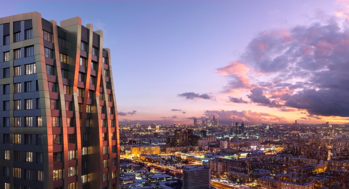 Москва вошла в тройку городов с самыми высокими жилыми зданиями. Фото: Level Южнопортовая