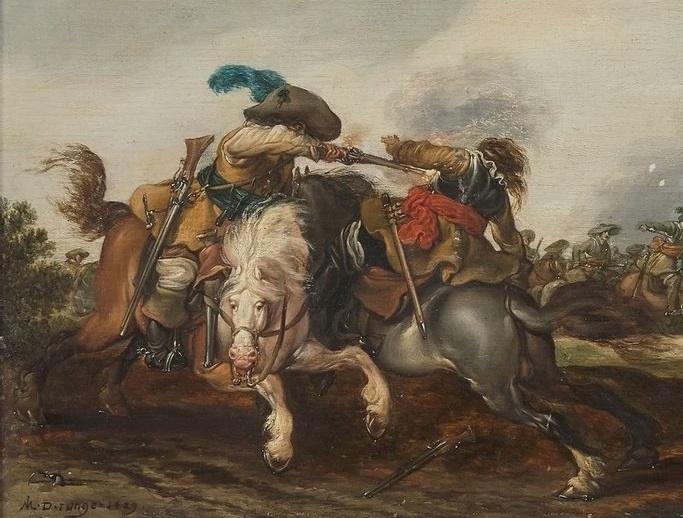 Типичное изображение галопа до изобретения фотографии.