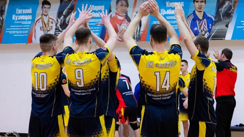    Ставропольская дружина поднялась на третье место в турнирной таблице Фото: ВК «Колос»