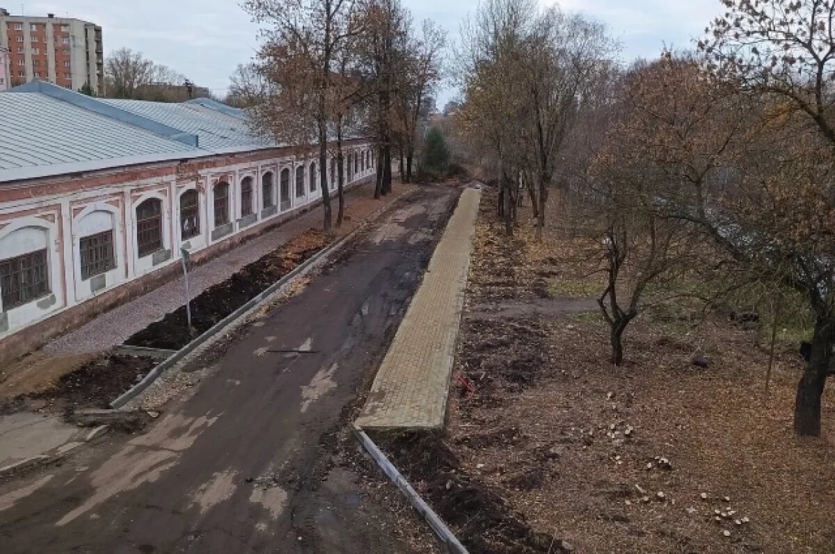    В Рыбинске удивились «тротуару в никуда»