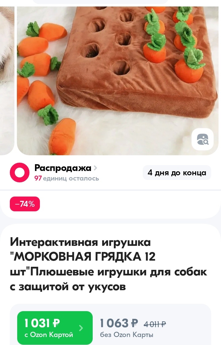 Для собак, и шиншилляк, видимо, тоже весело) 