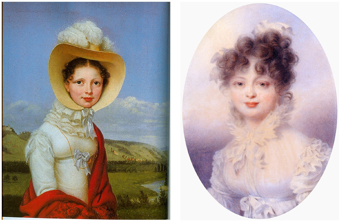 Портреты великой княгини Екатерины Павловны. Фото из открытых источников