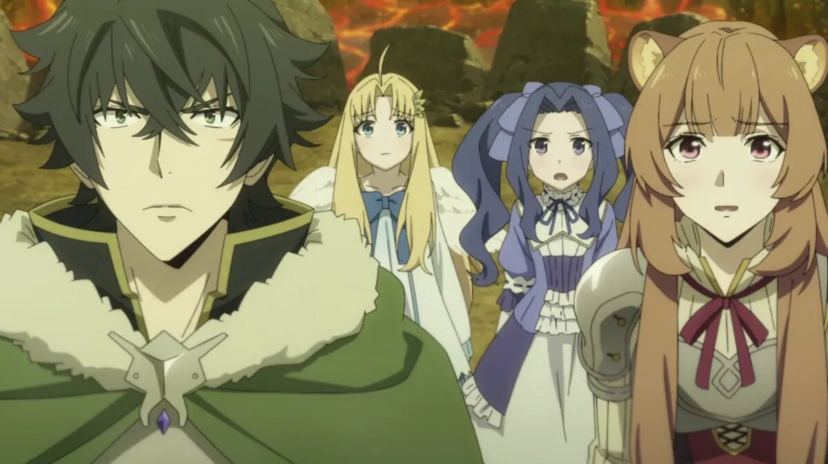 Кадр из аниме «Восхождение героя щита»   📷