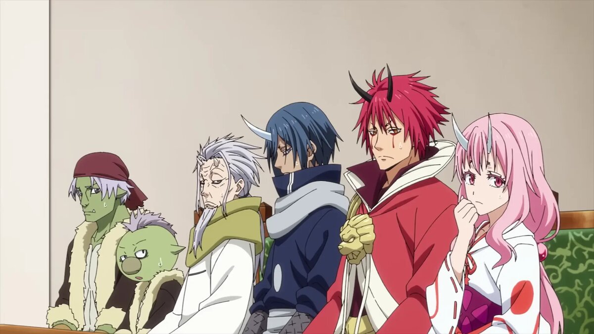 Кадр из аниме «О моём перерождении в слизь»   📷