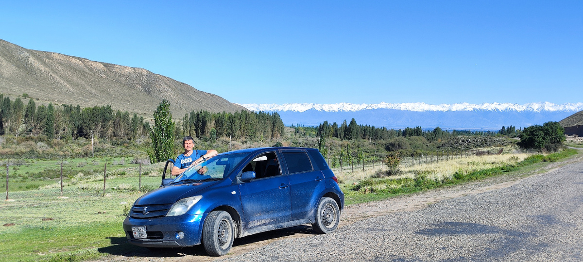 Где-то на дороге в Джеты-Огуз