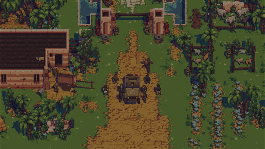 Наш отряд сорвиголов отправляется навстречу приключениям. Какими они будут решать лишь судьбе и игроку.