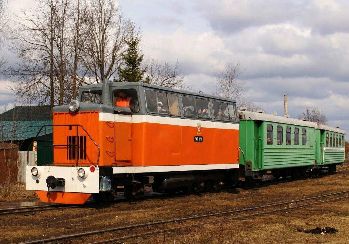 Картинка из свободных источников. Автомотриса  ТУ6П