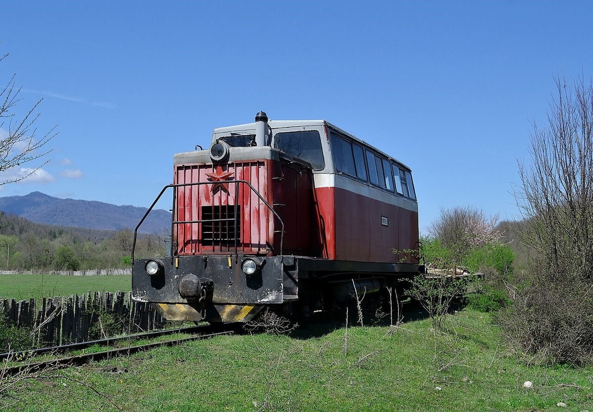 Картинка из свободных источников. Автомотриса  ТУ8П