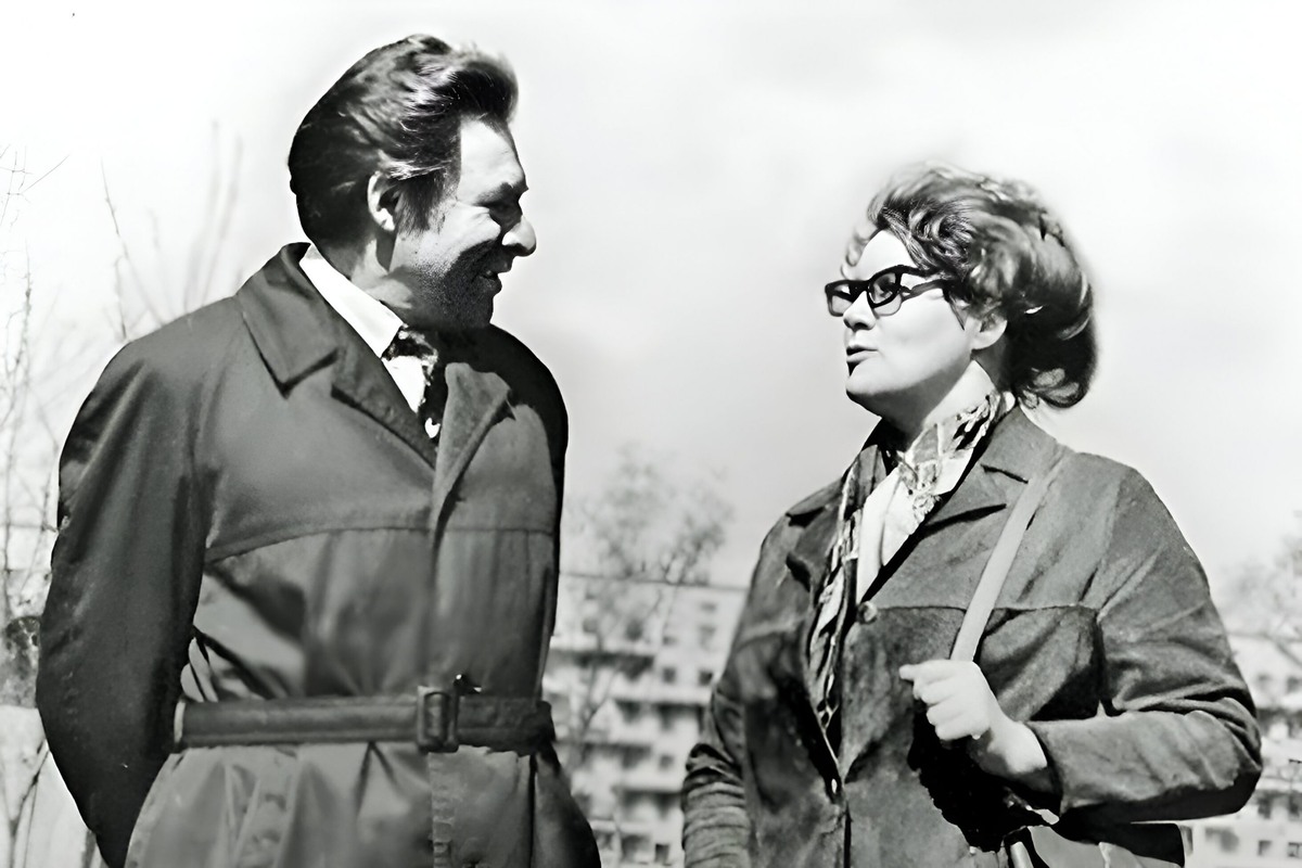 В Переделкино: Евгений Носов и Ирина Ракша