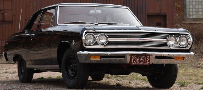 Chevrolet Chevelle 300 2-door Sedan (1965) ЛИСТАЙТЕ ГАЛЕРЕЮ