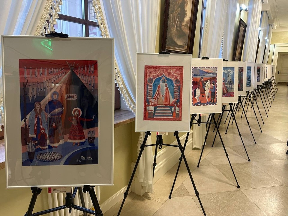    Выставка развернулась в стенах школы искусств. Фото: Дарья Морговка