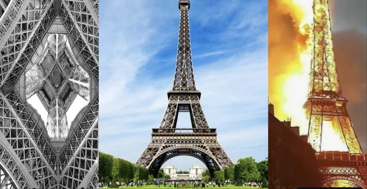 Горящая башня - это фейк, сгенерированный нейосетью