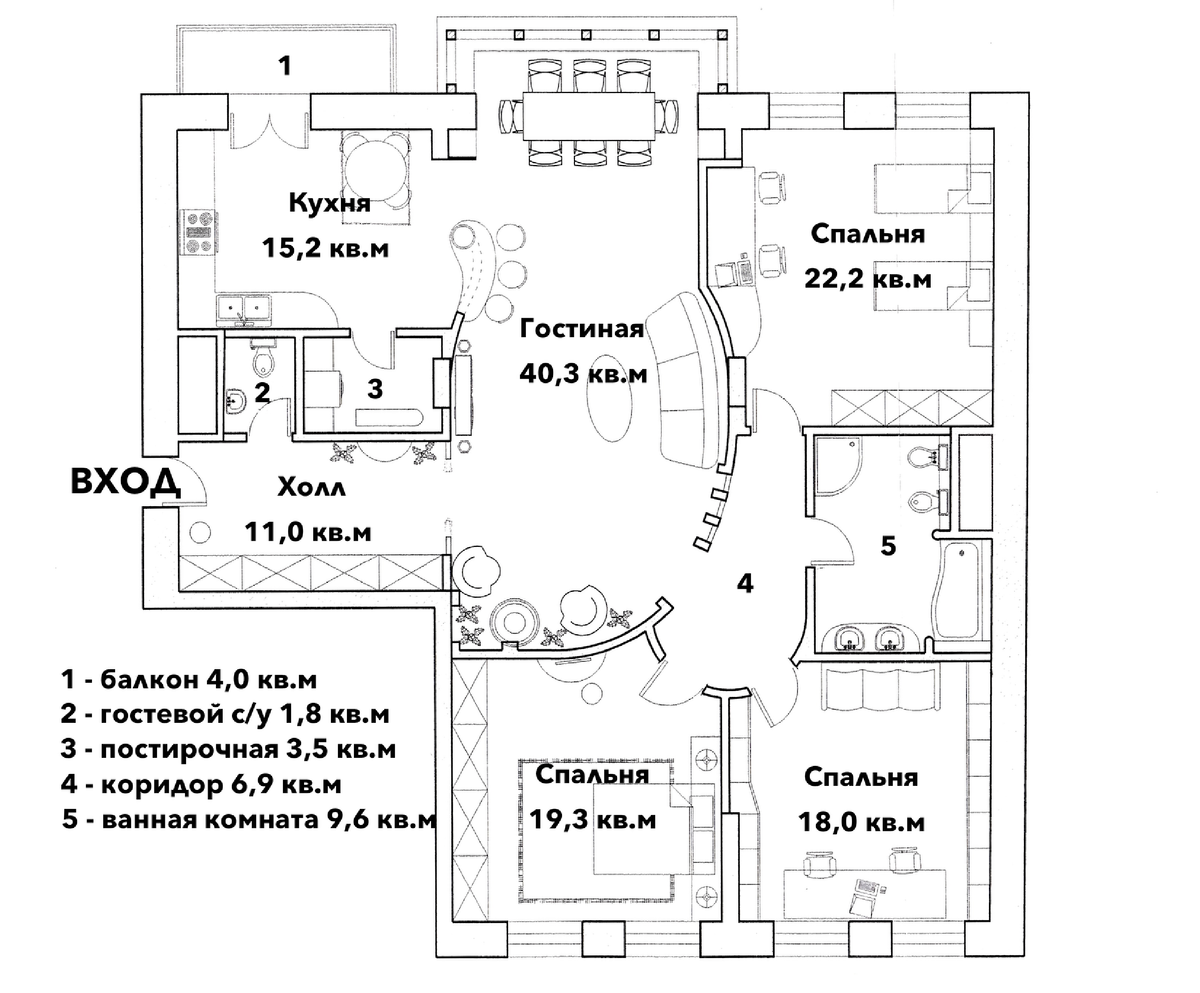 Планировка квартиры