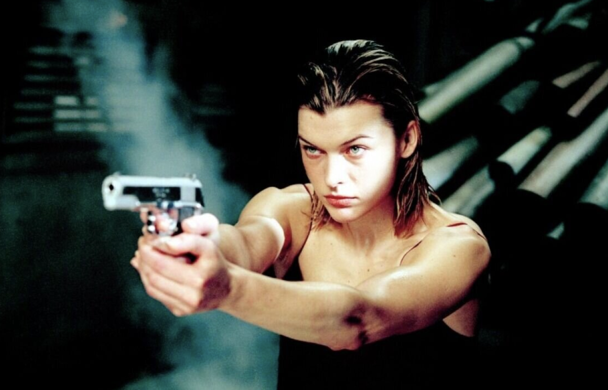 Кадр из фильма "Обитель зла"