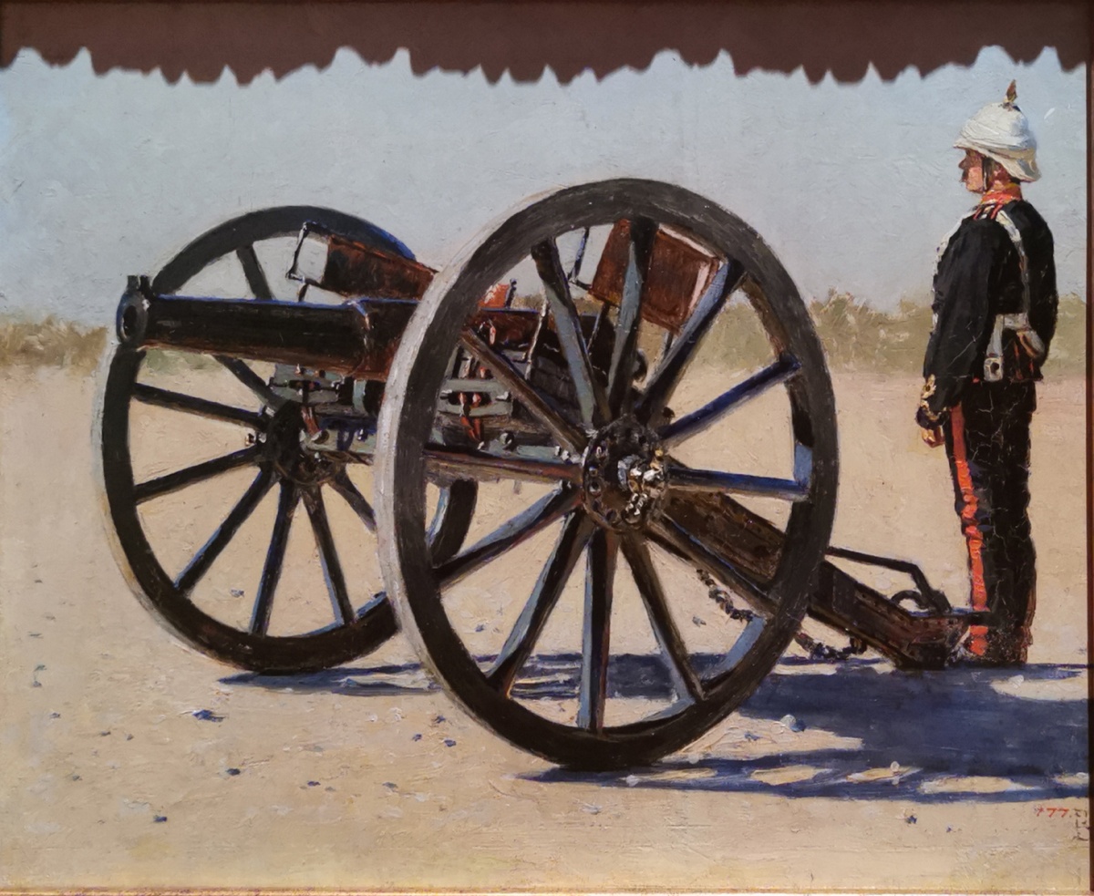 В.В. Верещагин  "Пушка". 1882-1883 гг.