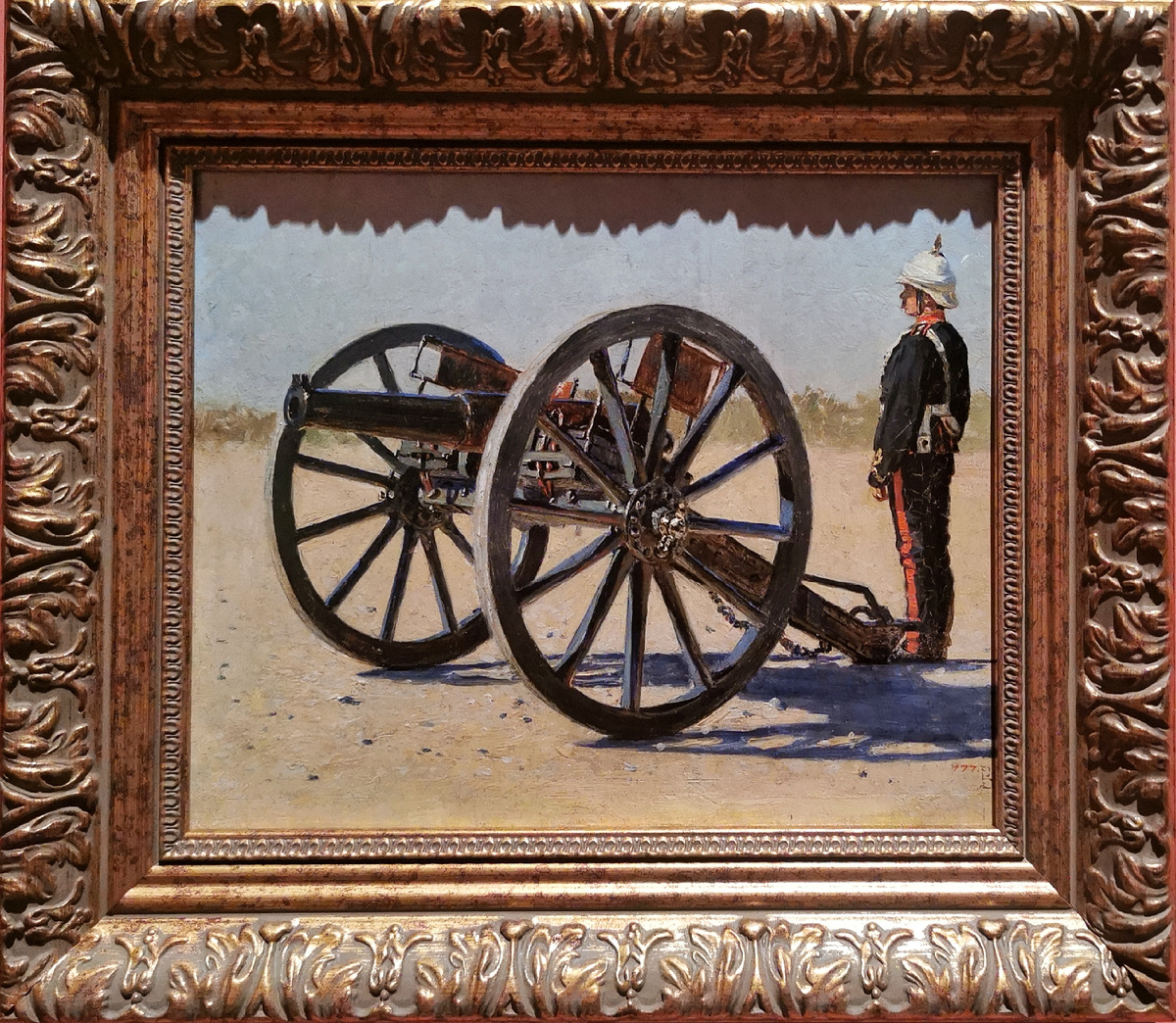 В.В. Верещагин  "Пушка". 1882-1883 гг.