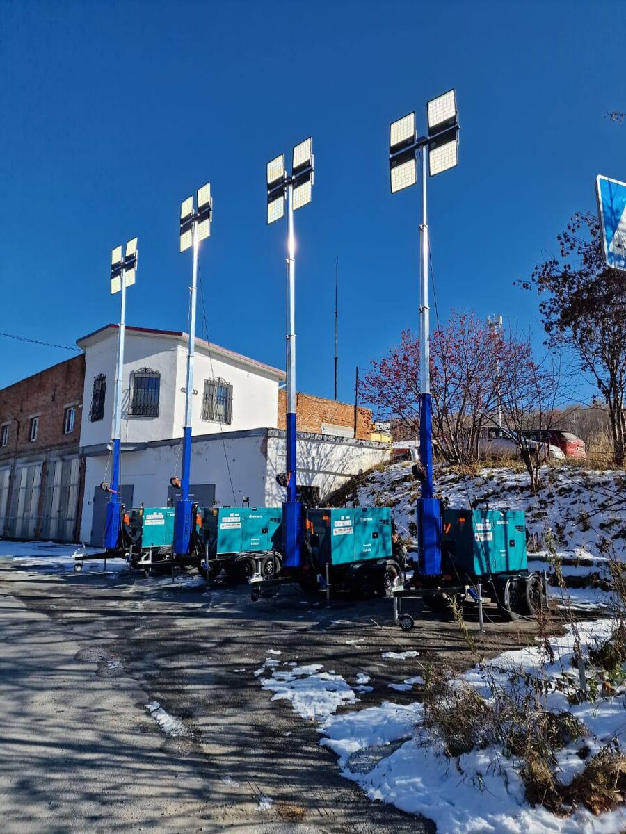 Осветительные станции Светогор перед отправкой заказчику