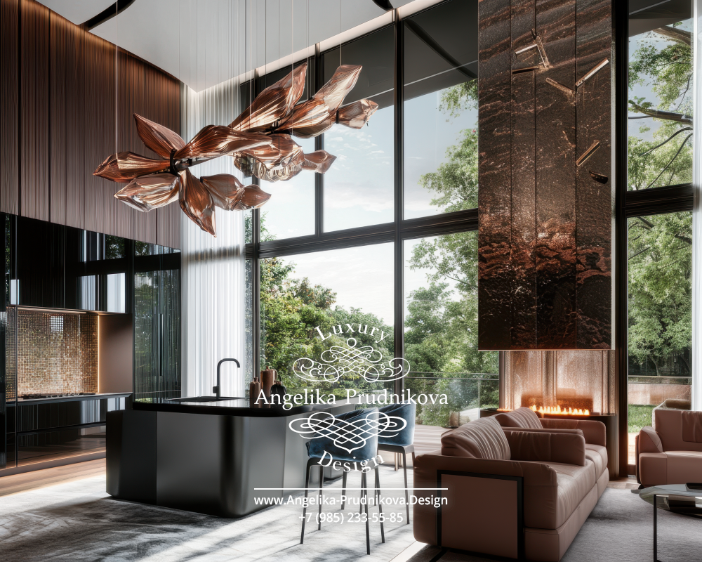 Квартира в духе супрематизма, 55 м² Kitchen design, Rustic kitchen chairs, Space