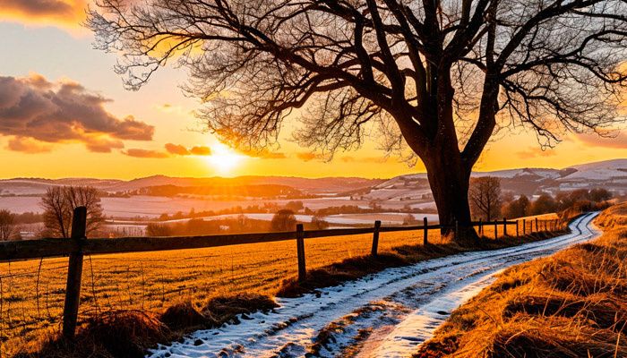 Если 29 октября выпал снег, значит, и зима будет снежной. Фото: ИИ