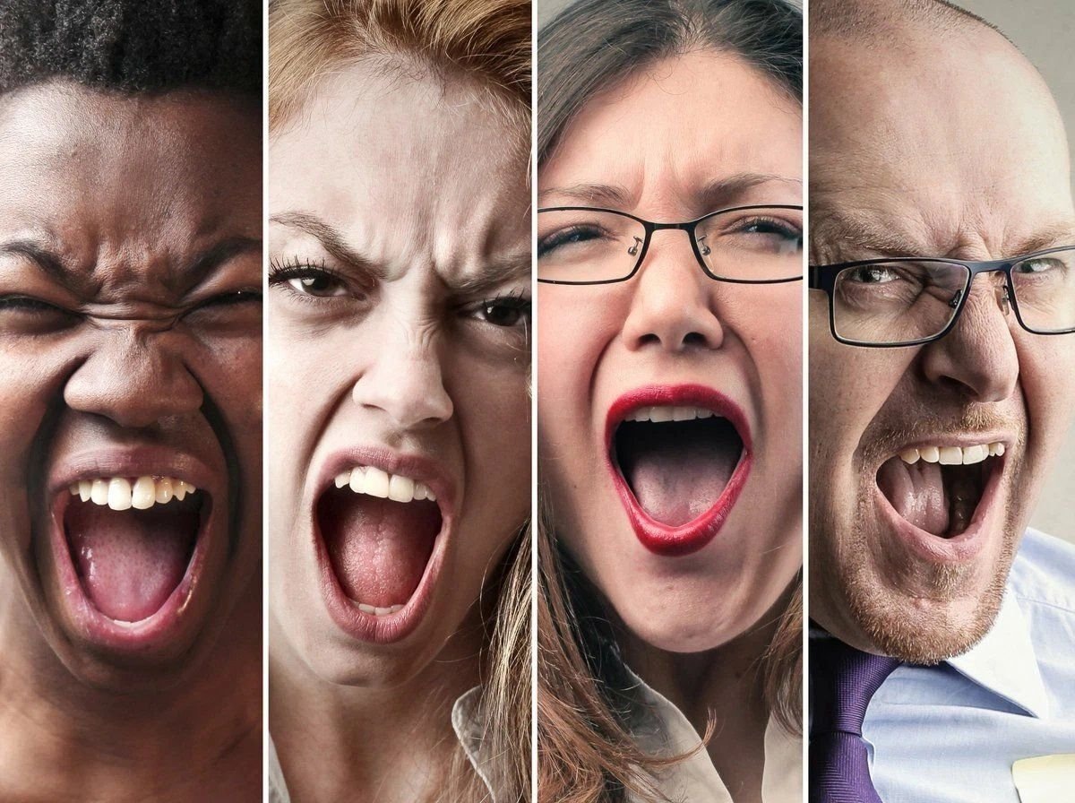 Эмоции, злость. Фото из общедоступных источников.