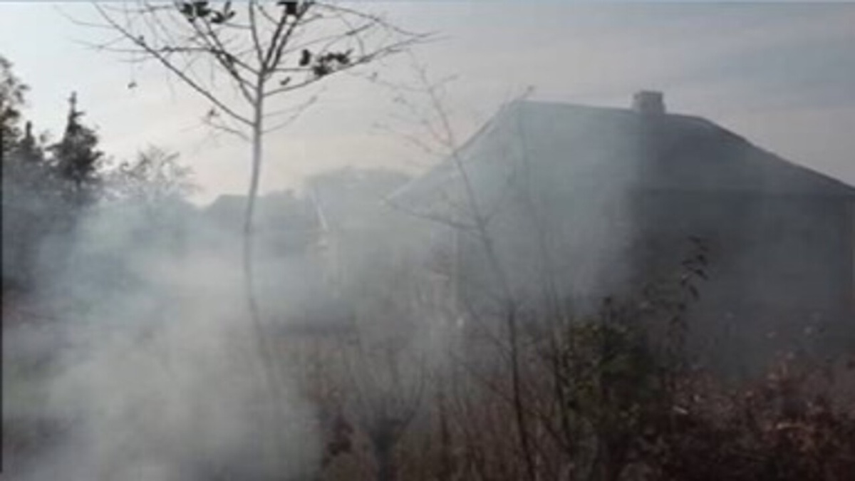    Сегодня Курск вновь накрыл смог с удушливым запахом