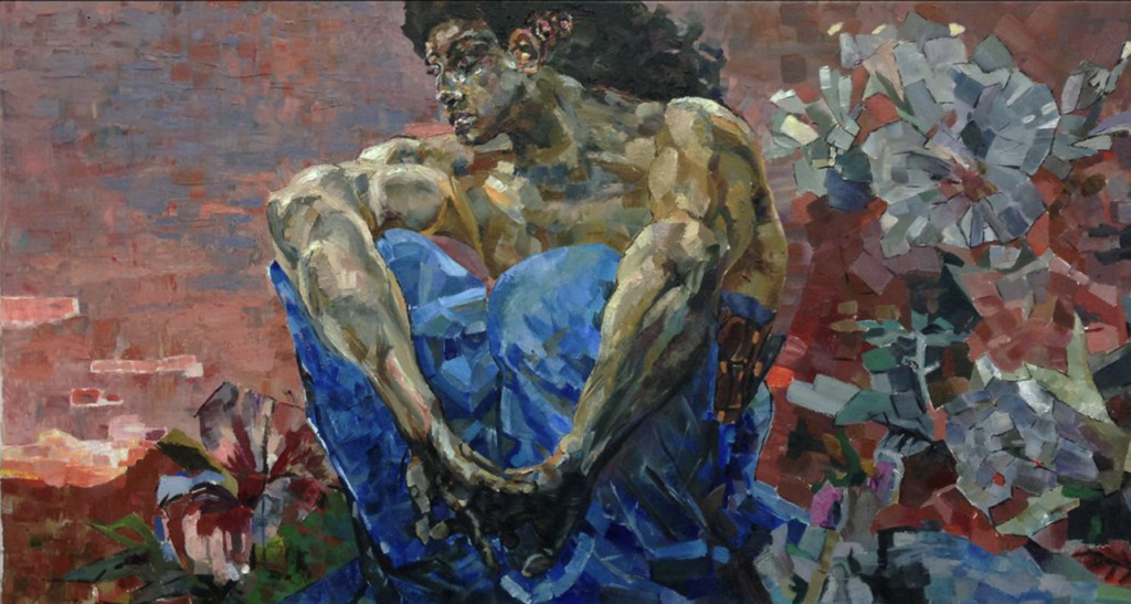 "Демон сидящий"