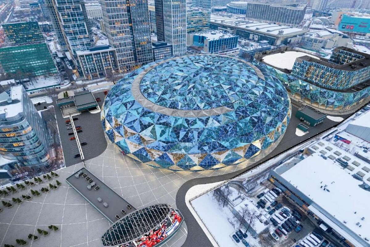    Будущий Многофункциональный спортивный комплекс ЦСКА на Ленинградском проспекте. sobyanin.ru