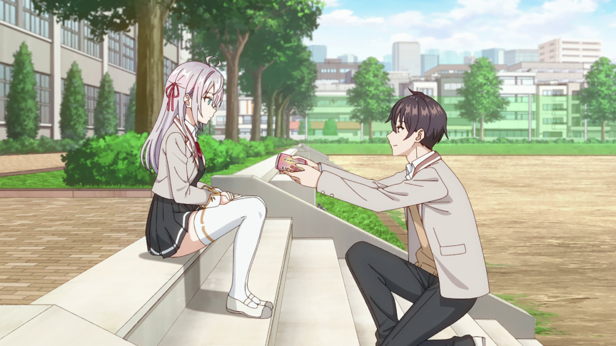 Аля иногда кокетничает на русском / Tokidoki Bosotto Russia-go de Dereru Tonari no Alya-san