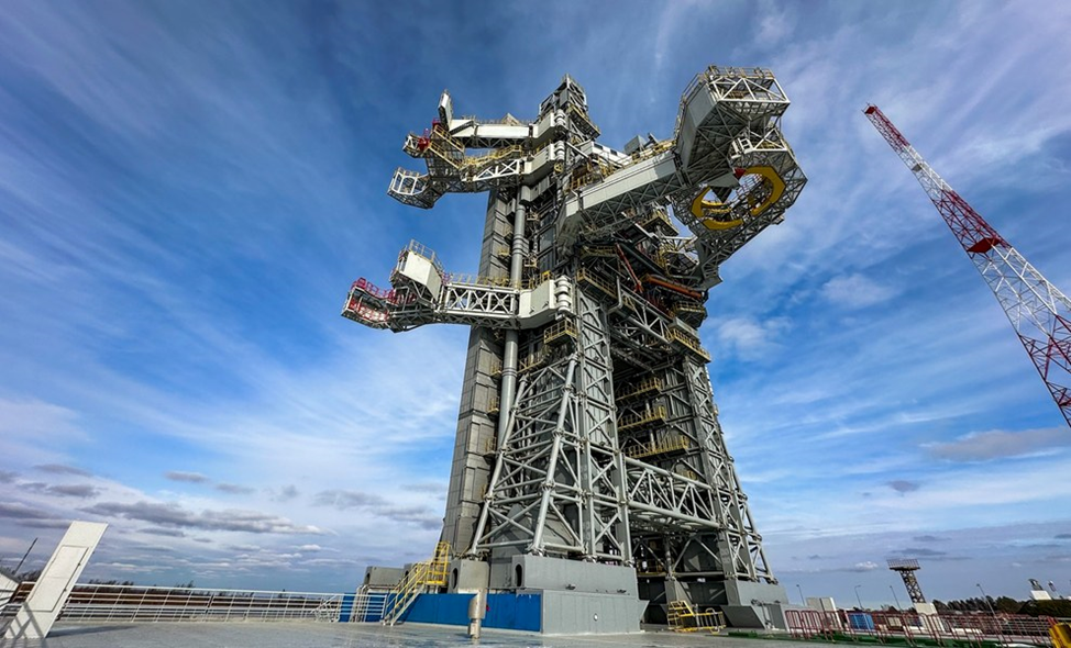 Стартовый комплекс РН «Ангара-А5» на космодроме «Восточный». Фото: Роскосмос