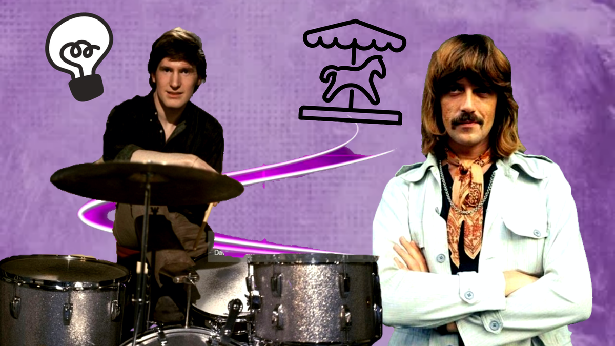 Крис Кёртис и Джон Лорд в молодости.