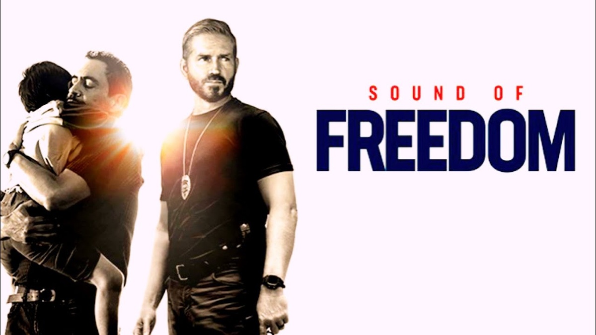 Афиша фильма "Звук свободы" (реж. Алехандро Гомес Монтеверде. 2023 г. США)