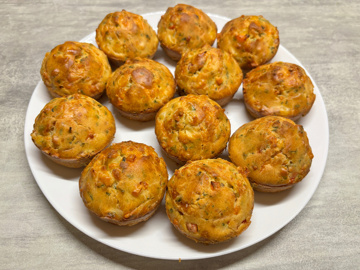 Такие вот красивые кексы получаются