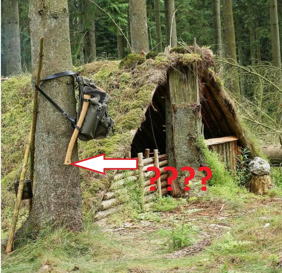 Топор крутой???  Ну уж топоры то у древних людей точно были, хотя не такие крутые.