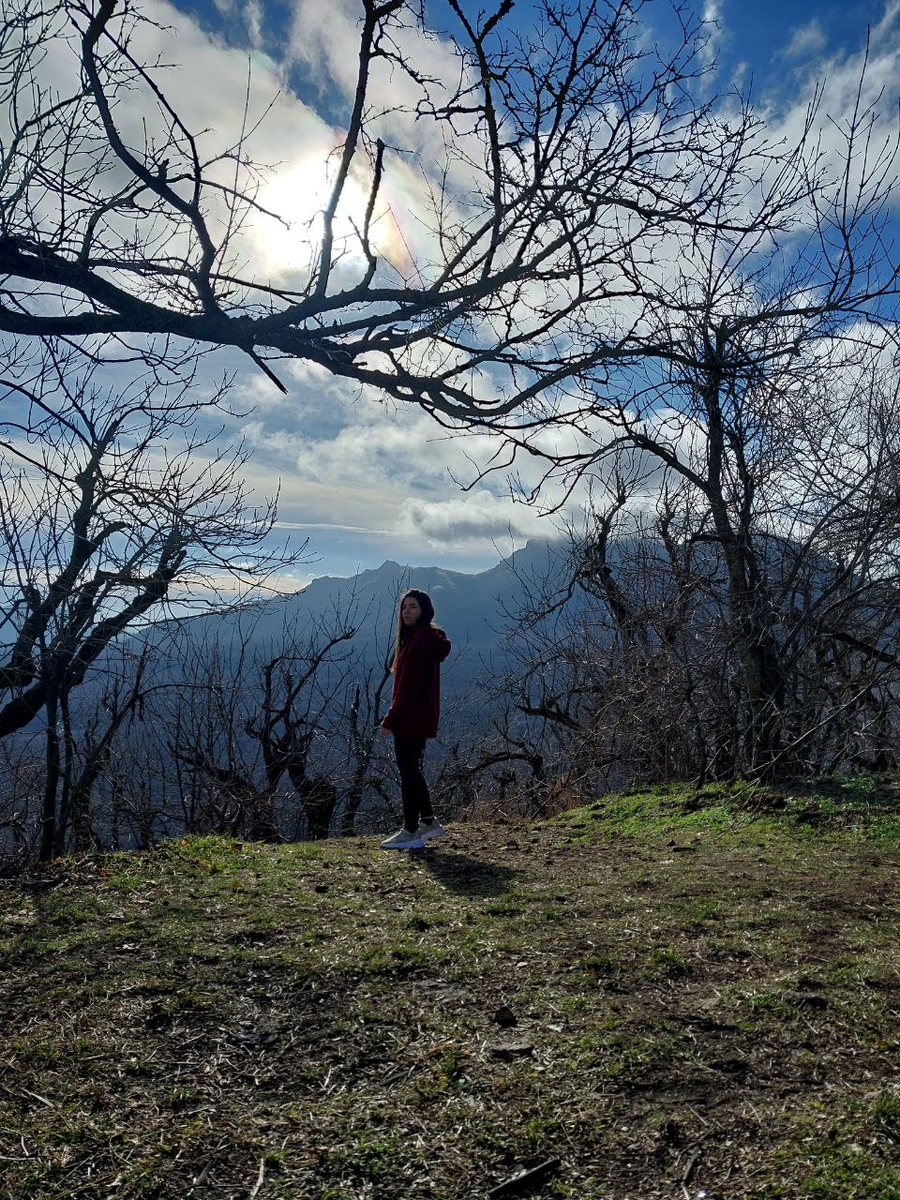 Я на вершине горы "Железная"