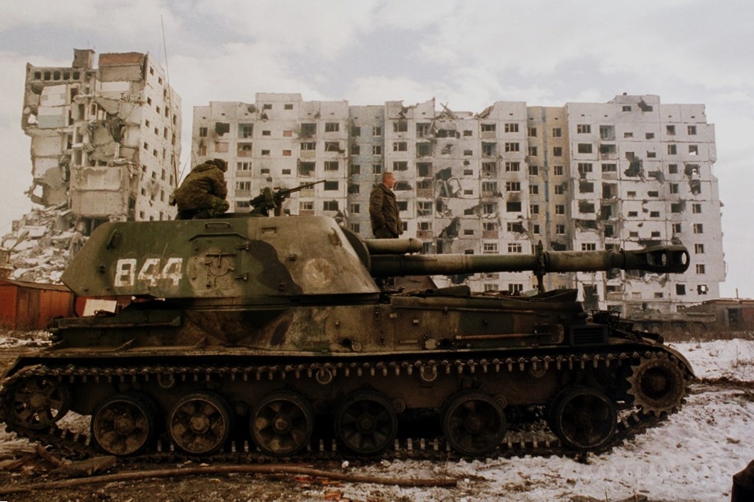 "Акации" в Грозном. Февраль 2000 года.