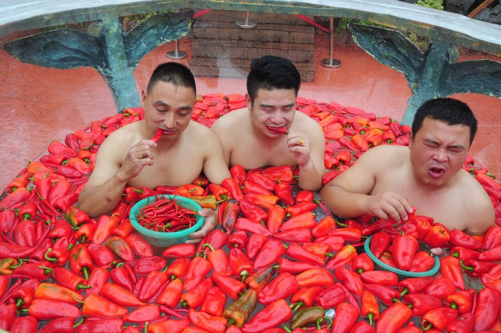 China chili fest. : AFP 