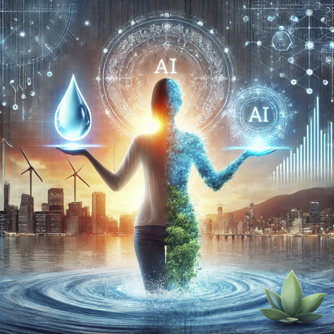 Симбиоз природы и технологий: будущее, где биогенная живая вода, экология и искусственный интеллект идут рука об руку. 🌍💧🤖✨