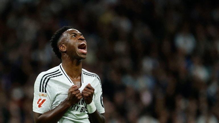    Нападающий «Реала» Винисиус. AFP