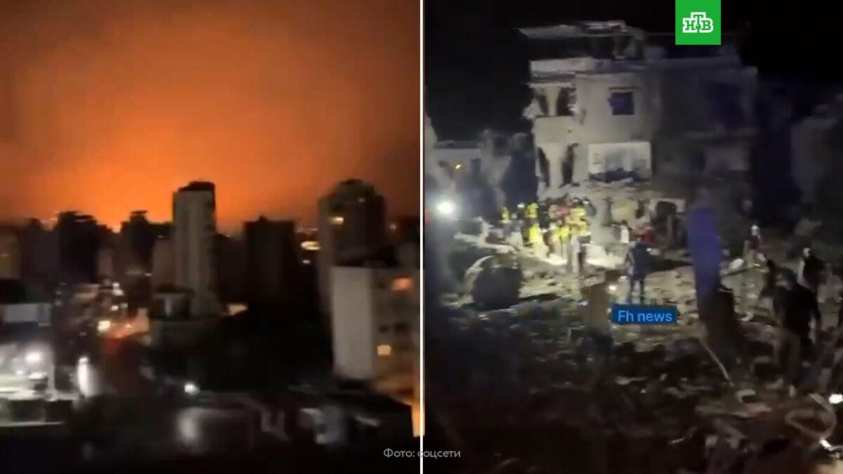    Самолеты Израиля ударили по дому рядом с больницей в Бейруте: есть погибшие