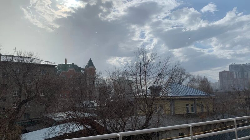     Весенний дождь в Барнауле. Дарья Беркетова