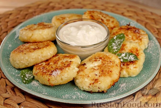 творог, яйцо, мука, масло растительное, сахар, сахар ванильный