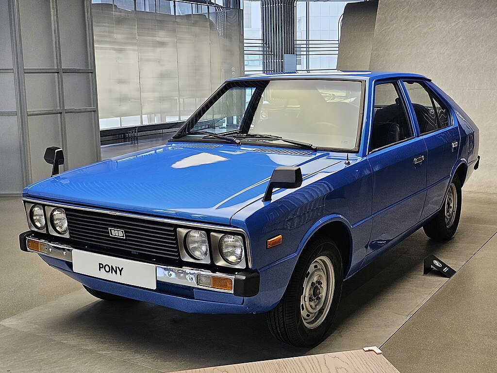 Hyundai Pony 1975 год