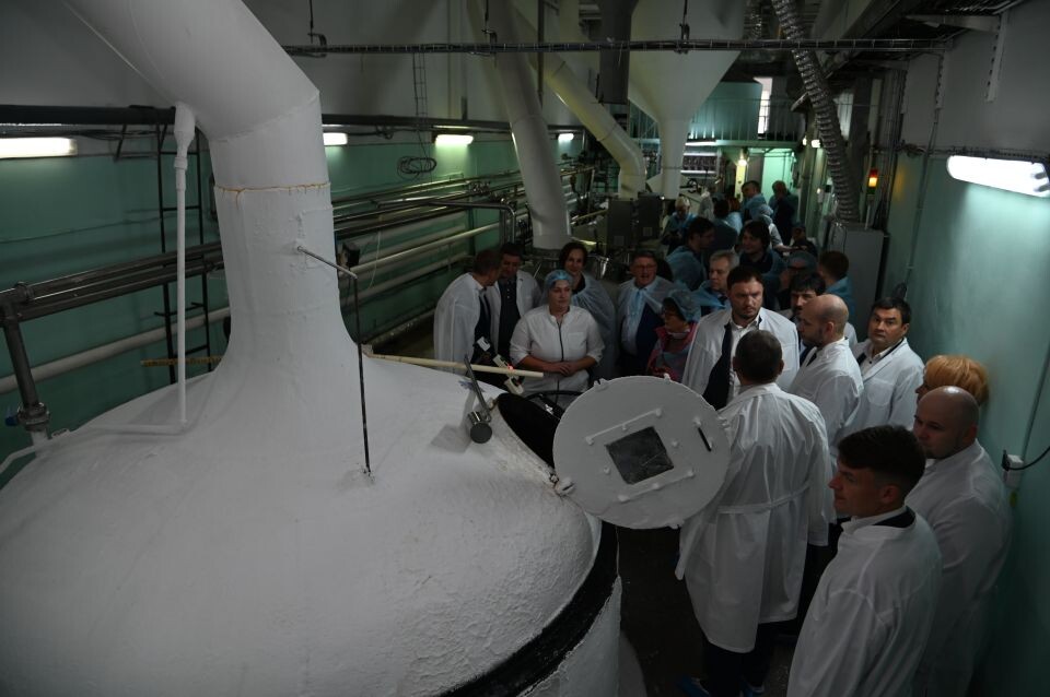    Шульгинский пиво-безалкогольный комбинат. Источник: Дмитрий Черских, пресс-служба АКЗС