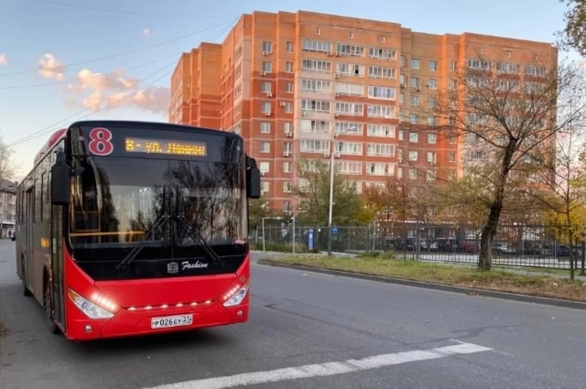    В ближайшие выходные автобусы в Хабаровске поедут по-новому